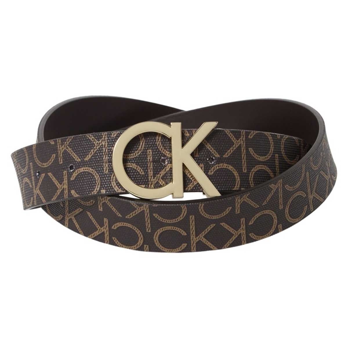 カルバンクライン Calvin Klein(CK) ベルト K50K505460 0HD ADJUSTABLE NEW MONO BELT 105CM 115CM アジャスタブル ニュー モノベルト メンズ ブラウン モノグラム