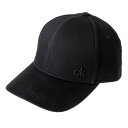 カルバン・クライン カルバンクライン Calvin Klein CK 帽子 キャップ K60K604360 001 ベースボールキャップ BLACK ブラック