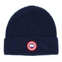 カナダグース CANADA GOOSE 帽子 ニット帽 5026M 151 メンズ レディース ネイビー ウール