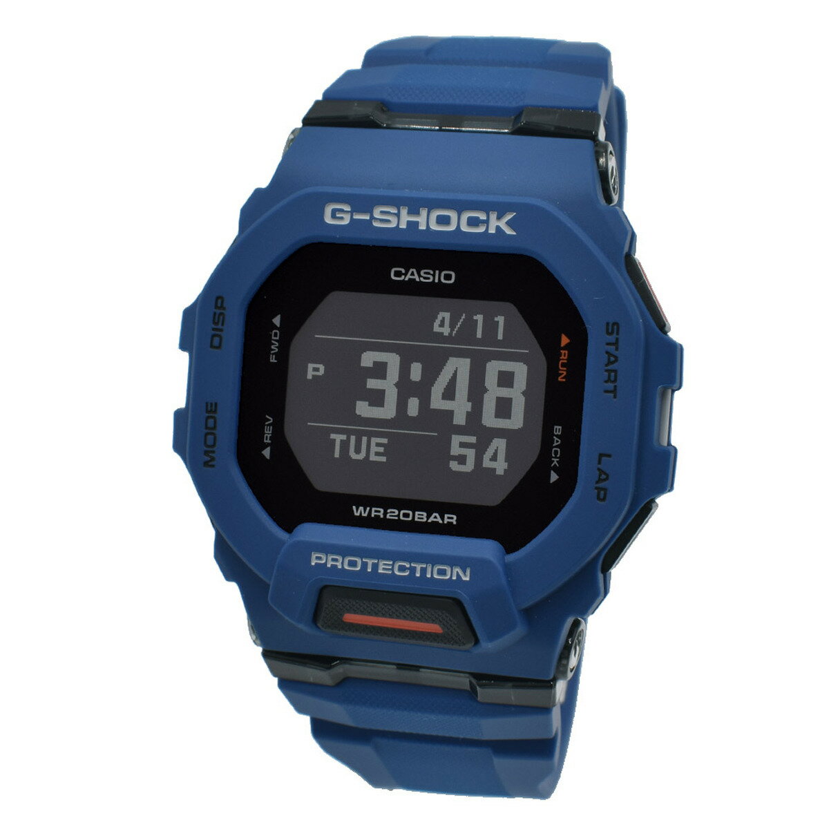 カシオ CASIO 腕時計 G-SHOCK Gショック GBD-200-2 G-SQUAD GBD-200 SERIES デジタル時計 メンズ ブラック液晶+ブルー 海外正規品