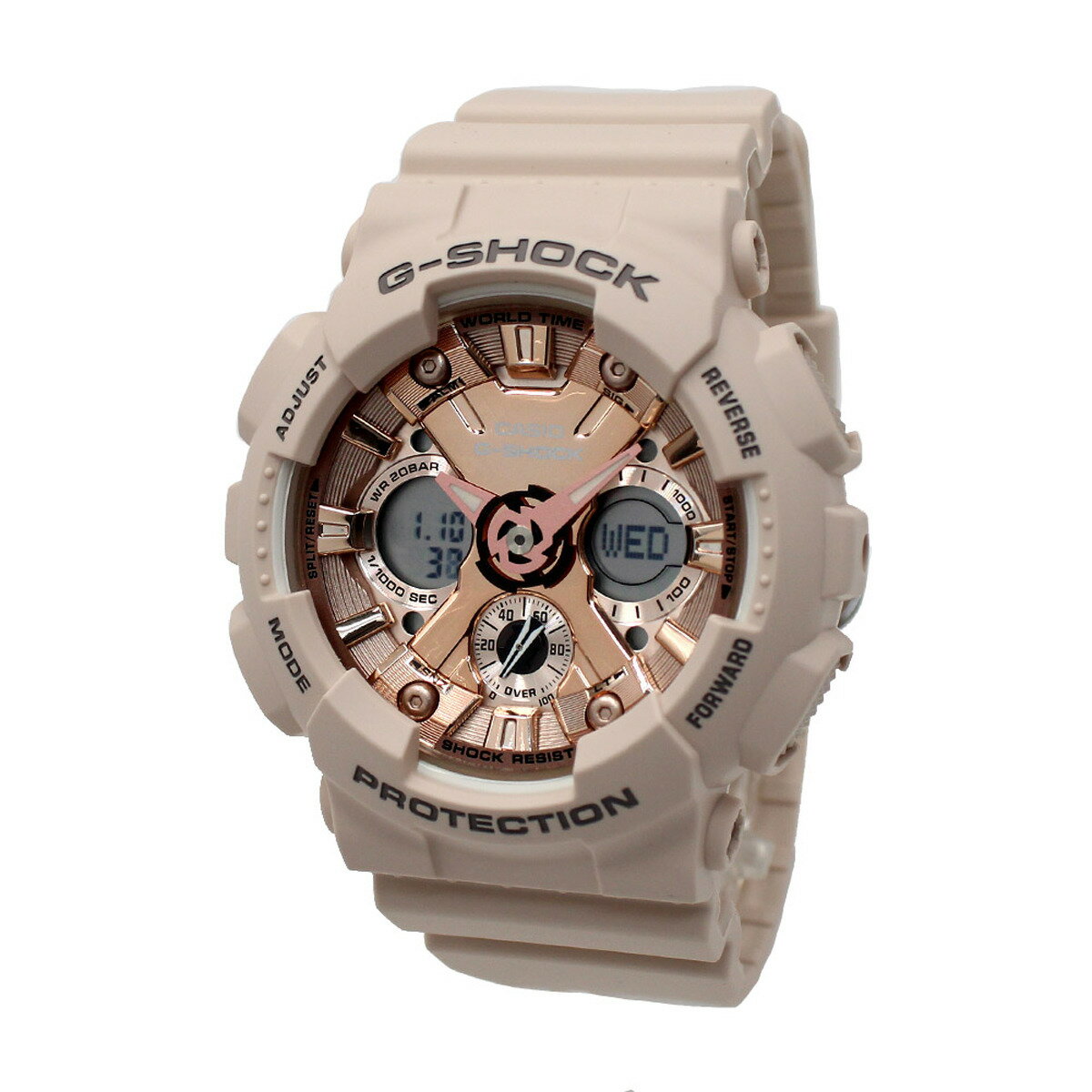 CASIO カシオ G-SHOCK Gショック GMA-S120MF-4ADR ANALOG-DIGITAL 腕時計 ウォッチ レディース メンズ 海外正規品