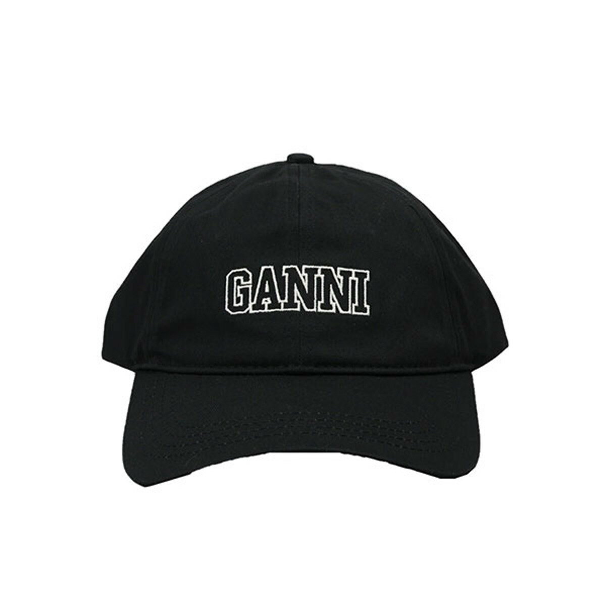 ガニー GANNI キャップ 帽子 ベースボールキャップ A4968 5890 099 CAP HAT BLACK ブラック