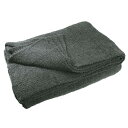 カシウエア KASHWERE ソリッド ブランケット BLCH-SLD01-024-8898 KING BLANKETS マイクロファイバー キングサイズ 毛布 大判 タオルケット SLATE スレート