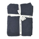 カシウエア KASHWERE ブランケット THCHSLD014105270 410 THROWS 毛布 ひざ掛け マイクロファイバー タオルケット NAVY ...