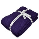 カシウエア KASHWERE ソリッド ブランケット THCH-SLD01-501-5270 THROW シングルサイズ 毛布 ひざ掛け マイクロファイバー タオルケット AMETHYST アメジスト
