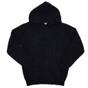 カシウエア KASHWERE アウター WMCH-SWP01-001 ADULT PULLOVER HOODIES マイクロファイバー フード付き 長袖 パーカー メンズ ブラック