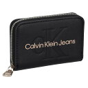 カルバンクライン ジーンズ Calvin Klein Jeans CK カードケース 名刺入れ コインケース 小銭入れ K60K607229 01F ブラック