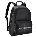 カルバンクラインジーンズ Calvin Klein Jeans バッグ リュックサック バックパック K60K608375 01F メンズ ブラック