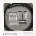 【楽天スーパーSALE対象商品】カルバンクライン Calvin Klein(CK) レザー 本革 ベルト BOX セット リバーシブル スーツ ビジネス カジュ...