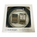 【楽天スーパーSALE対象商品】カルバンクライン Calvin Klein(CK) レザー 本革 ベルト BOX セット リバーシブル スーツ ビジネス カジュ...