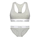 カルバンクライン Calvin Klein(CK) ブラジャー ショーツ セット スポーツ ジム 筋トレ 運動 無地 下着 F3785+F3787 020 レデ...