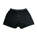 カルバンクライン Calvin Klein(CK) 下着 ニットトランクス ニット ボクサー バラ売り 単品 1枚 お試し 箱無し 前開き コットン NB4005 BK メンズ ブラック