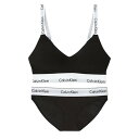 カルバンクライン Calvin Klein(CK) ブラ&ショーツ セット スポーツ ジム 筋トレ 運動 無地 下着 QF7059+F3787 001 レディー...