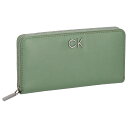 【楽天スーパーSALE対象商品】カルバンクライン Calvin Klein(CK) 財布 長財布 ラウンドファスナー長財布 小銭入れ付き K60K609699 ...