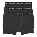 カルバンクライン Calvin Klein(CK) 肌着 ボクサーパンツ 前開き コットン 綿 ストレッチ 3枚組 セット アソート ロゴ 男性 下着 NB26...