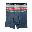 カルバンクライン Calvin Klein(CK) 肌着 ボクサーパンツ ボクサーブリーフ 前閉じ マイクロファイバー 4枚セット アンダーウェア ロゴ 男性用 下着 NP2756O 800 メンズ ブラック+HT_グレー+オレンジ+グレー