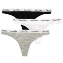 カルバンクライン Calvin Klein(CK) Tバック ビキニ アンダーウェア 3枚セット アソート コットン お買い得 インナー 下着 QD3587 9...
