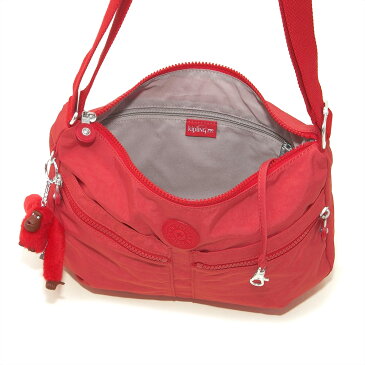 キプリング Kipling ショルダーバッグ IZELLAH K02144 T69 イゼラー 斜めがけバッグ SPICY RED C レッド系