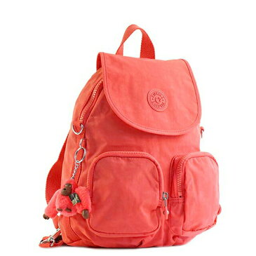 キプリング Kipling リュックサック K12887 67T FIREFLY UP ファイヤーフライアップ 2way バックパック 斜めがけバッグ ショルダーバッグ GALAXY ORANGE 蛍光コーラルオレンジ系