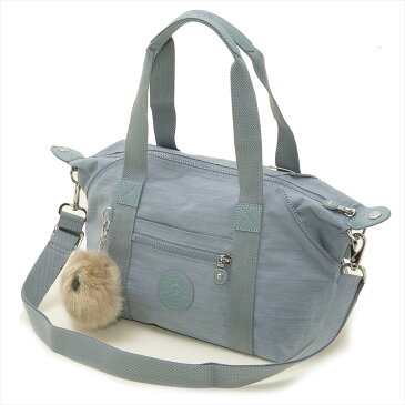 キプリング Kipling ショルダーバッグ 84F K15410 ART MINI アートミニ 2way ボストンバッグ 斜めがけバッグ DAZZ SOFT ALOE ライトブルー系