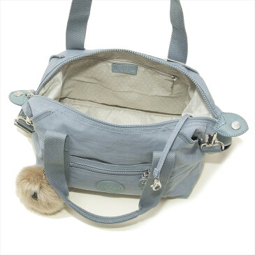 キプリング Kipling ショルダーバッグ 84F K15410 ART MINI アートミニ 2way ボストンバッグ 斜めがけバッグ DAZZ SOFT ALOE ライトブルー系