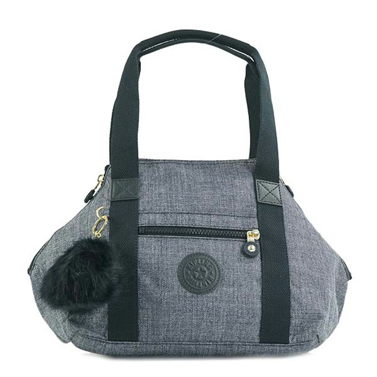 【楽天スーパーSALE対象商品】キプリング Kipling ショルダーバッグ K15410 F27 ART MINI アートミニ 2way ミニボストンバッグ 斜めがけバッグ COTTON JEANS ネイビー系