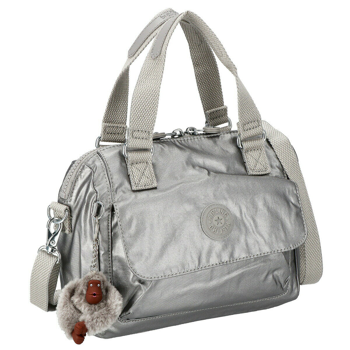 ❤️未使用❤️Kipling  シルバーグレー　バックパック 2025年最新】kipling カラー：シルバー系 リュック・バック