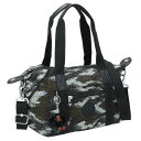 キプリング kipling 2way ミニ ボストンバッグ K01327 21Q ART MINI アートミニ 斜めがけバッグ ボストン ショルダーバッグ レディース ブラック系マルチ