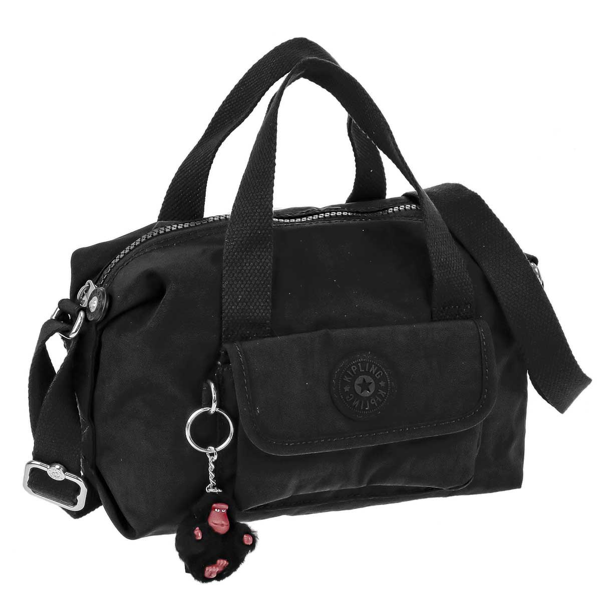 キプリング ショルダーバッグ レディース キプリング kipling ショルダーバッグ KI3278J99 BRYNNE ブライン 2way 斜めがけバッグ ミニボストン TRUE BLACK ブラック