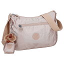 キプリング kipling バッグ ショルダーバッグ 肩掛けバッグ 斜め掛けバッグ ミニポーチ付き KI9273 3IT SHINAE シナエ レディース クォーツメタリック ピンク系