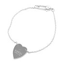 Ob` GUCCI uXbg 223513 J8400 8106 BRACELET WITH GUCCI TRADEMARK ENGRAVED HEART Ob` g[h}[N n[guXbg Vo[