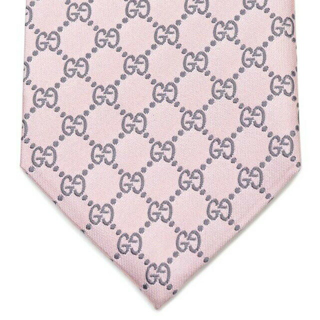 グッチ GUCCI 282873 4B002 5962 GGパターンシルクジャカードネクタイ ライトピンク/パープルグレー ネクタイ メンズ ブランド 結婚式 ...