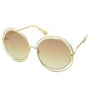 クロエ Chloe サングラス ce114st-810 ゴールド UVカット