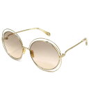 クロエ Chloe サングラス ch0045s-005 ゴールド UVカット アジアンフィット