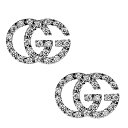グッチ GUCCI ピアス 107854 J8540 9066 INTERLOCKING G インターロッキングG ダイヤモンド スタッドピアス レディース ア...