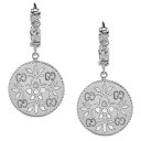 グッチ GUCCI ピアス 479369 J85G0 9056 GG ICON BLOOMS GGアイコン ブルームス フープピアス レディース アクセサリー ...