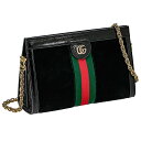 グッチ GUCCI ショルダーバッグ 503877 D6ZYG 1060 OPHIDIA PETITE GG MARMONT オフィディア プチ GGマーモント チェーンバッグ 斜めがけバッグ スクエア ブラック+マルチカラー