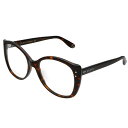 グッチ GUCCI オプティカルフレーム メガネ フレーム アジアンフィット GG0474O-002 眼鏡 バタフライ型 フレームのみ レディース ブラウン系マ...