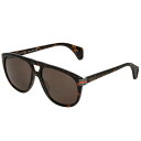 グッチ GUCCI サングラス アジアンフィット GG0525S 003 ティアドロップ型 メンズ ブラウン系マーブル+ブラウン