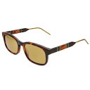 グッチ GUCCI サングラス アジアンフィット GG0602S 005 スクエア型 メンズ ブラウン系マーブル+ブラウン