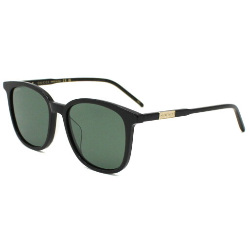 グッチ GUCCI アジアンフィット サングラス UVカット GG1158SK-003 アイウェア スクエア型 メンズ レディース ユニセックス ブラック+グリーン グッチ GUCCI アジアンフィット サングラス UVカット GG1158SK-003 アイウェア スクエア型 メンズ レディース ユニセックス ブラック+グリーン