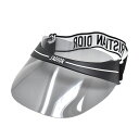 ディオール Dior サンバイザー 帽子 UVカット 日除け CLUB1-0H3 VISOR クラブサンバイザー レディース ユニセックス BLACK GREY...
