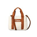 クロエ Chloe バッグ 2WAY ハンドバッグ ショルダーバッグ 肩掛けバッグ 斜め掛けバッグ C10323 148 もこもこ 起毛 ボア キッズ IVORY アイボリー