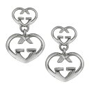 グッチ GUCCI アクセサリー ピアス インターロッキングG ハート スイング 246488 J8400 8106 シルバー 925 スタッドピアス スタッズ...