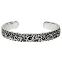 グッチ GUCCI アクセサリー インターロッキングG バングルブレスレット スターリングシルバー 433575-J8400 0811 メンズ レディース ユニ...