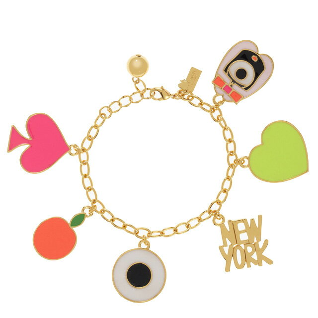 【楽天市場】ケイトスペード Kate Spade×DARCELコラボ CHARM BRACELET チャーム ブレスレット レディース