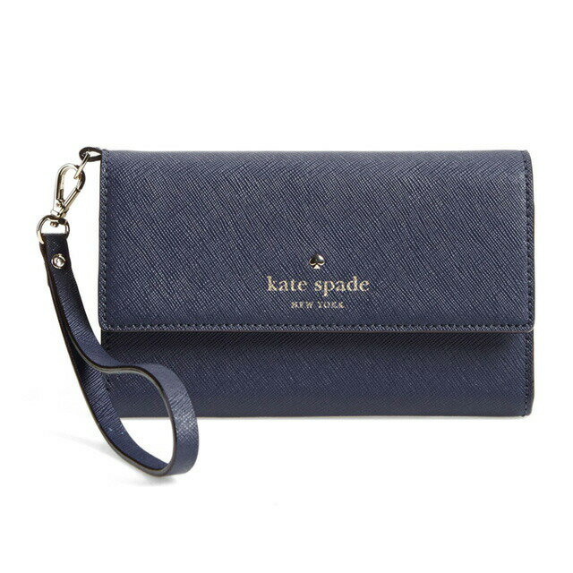 ケイト・スペード kate spade NEW YORK 8ARU1099 574 iPhone 6 iPhone 6s leather wristlet シーダーストリート アイフォン6ケース アイフォン6sケース ディスコ・パープル（ネイビー系） iPhone6ケース アイフォンケース アイフォン6ケース ブランド 女性 新作