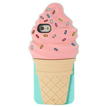 ケイト・スペード kate spade NEW YORK IPHONE 6 6s シリコン アイスクリームコーン アイフォン6 アイフォン6s ケース ICE CREAM CONE IPHONE 6 CASE コーン付きのアイスクリーム マルチ ブランド 女性 新作