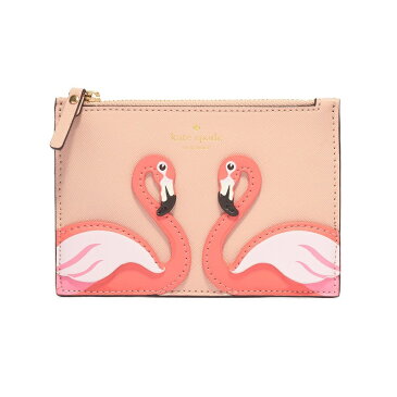 ケイトスペード kate spade コインケース BY THE POOL FLAMINGO MARLEY PWRU6383 974 フラミンゴ カードケース レディース 女性 プレゼント ギフト 新品