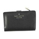 ケイトスペード kate spade NEW YORK アウトレット 財布 二つ折り財布 折りたたみ財 WLR00128 001 ブラック